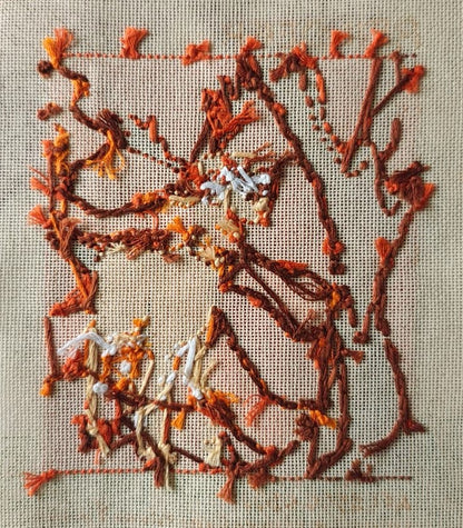 🧵Deer in Autumn Forest