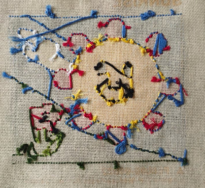 🧵Smiling Sun & Blooming Meadow