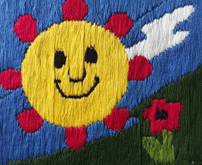 🧵Smiling Sun & Blooming Meadow