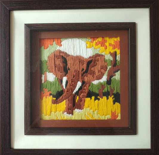 🧵Majestic Elephant in the Wild