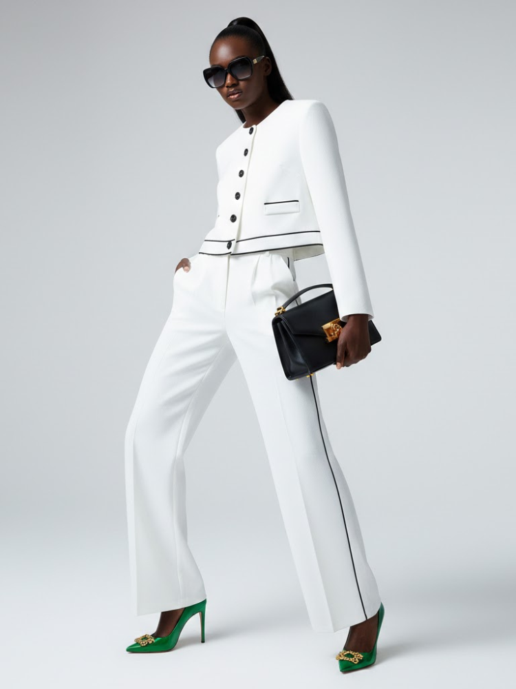 White MADISON Suit Jacket & Pants Prêt-À-Porter BYMANYC ® New York