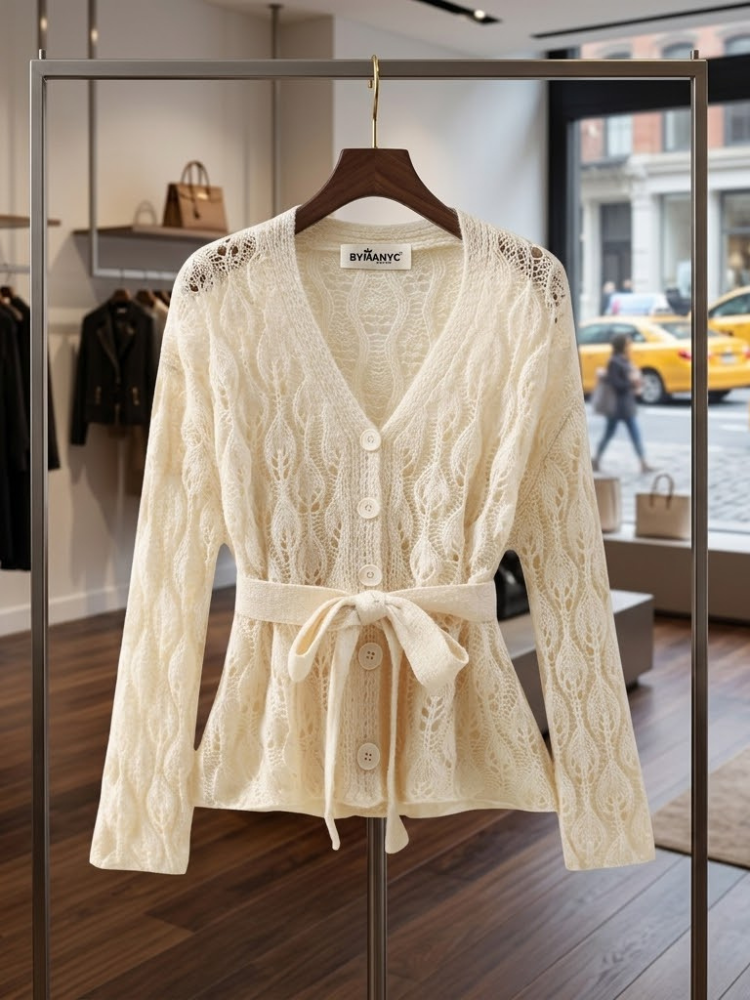 Woman's Cardigan HELL'S KITCHEN New Collection FASHION CHIC - BYMANYC ® New York