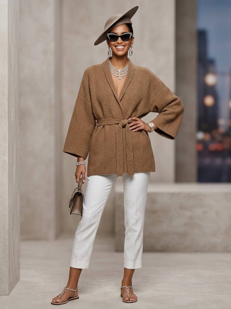 Woman's Cardigan TRIBECA New Collection FASHION CHIC - BYMANYC ® New York