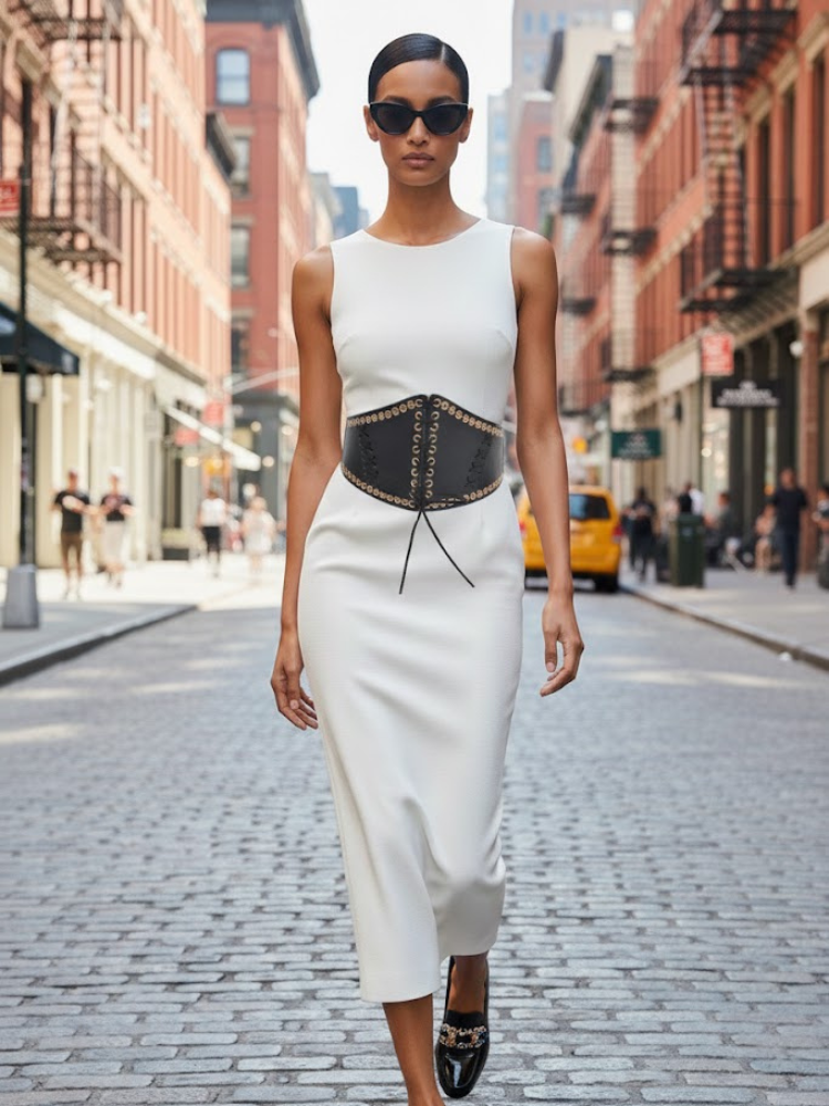 Women's Belts: CANAL NYFW Collection BYMANYC ® New York
