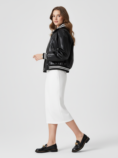Women's Biker Jacket SOHO ECO FASHION BYMANYC ® New York