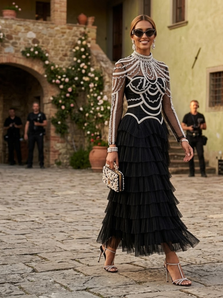 Women's Dress MILAN New Collection ITALY BYMANYC ® New York