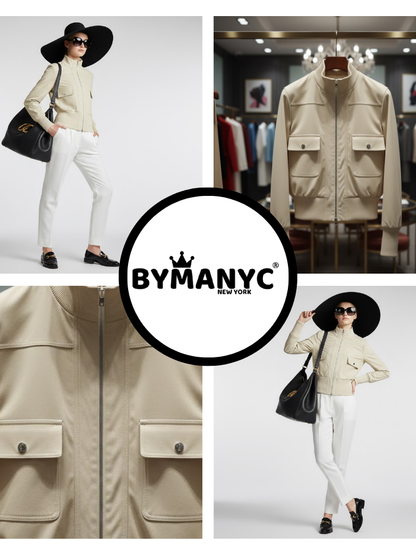 Women's Eco Jacket BROOKLYN NY CITY Collection BYMANYC ® New York