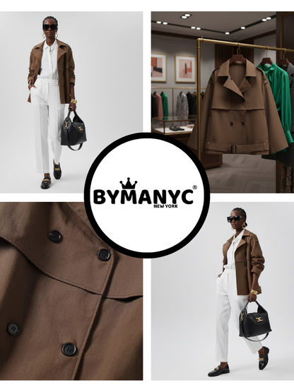 Women's Eco Jacket CHINATOWN NY CITY Collection BYMANYC ® New York