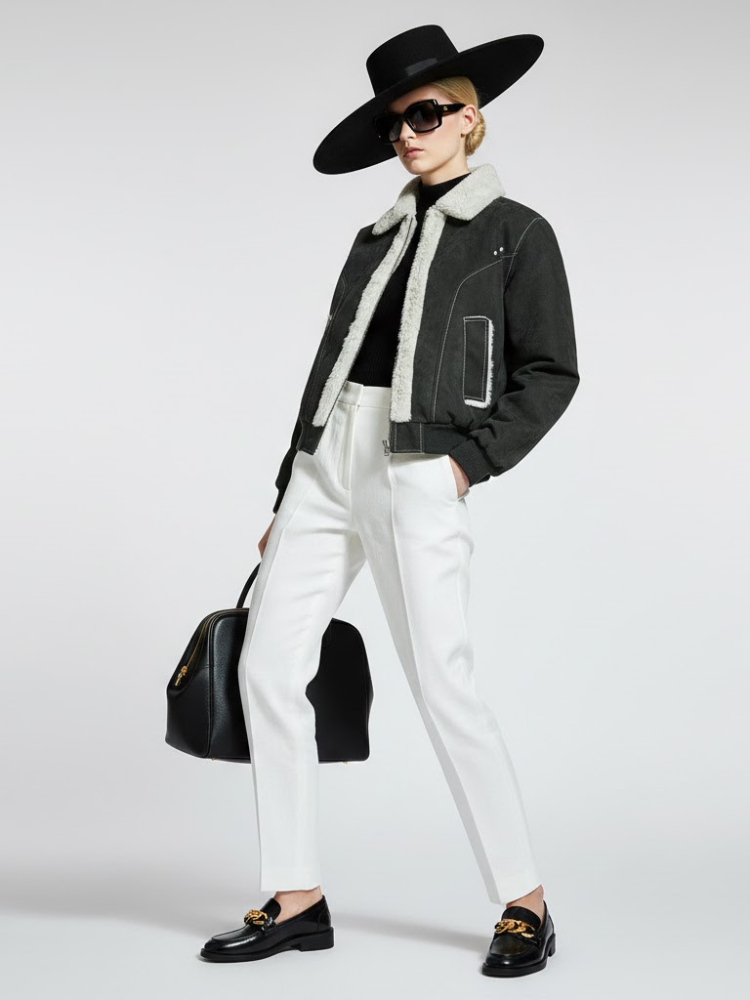 Women's Eco Jacket FLUSHING NY CITY Collection BYMANYC ® New York