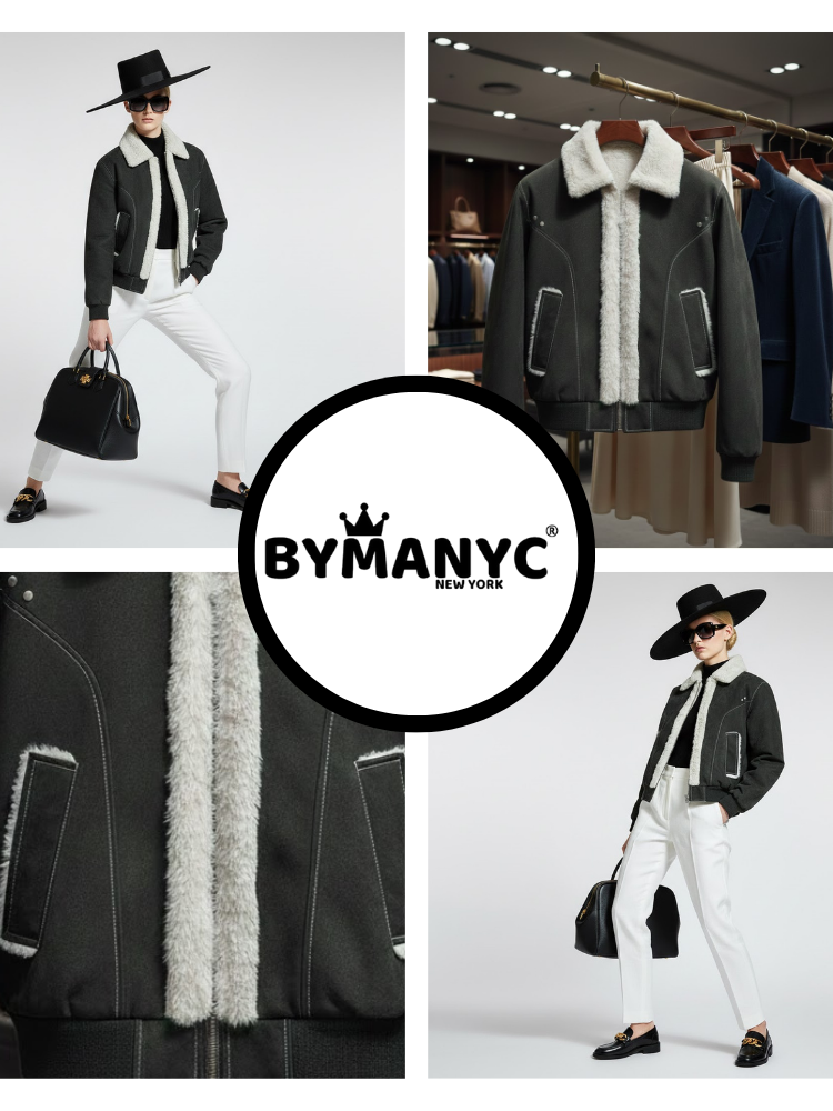 Women's Eco Jacket FLUSHING NY CITY Collection BYMANYC ® New York