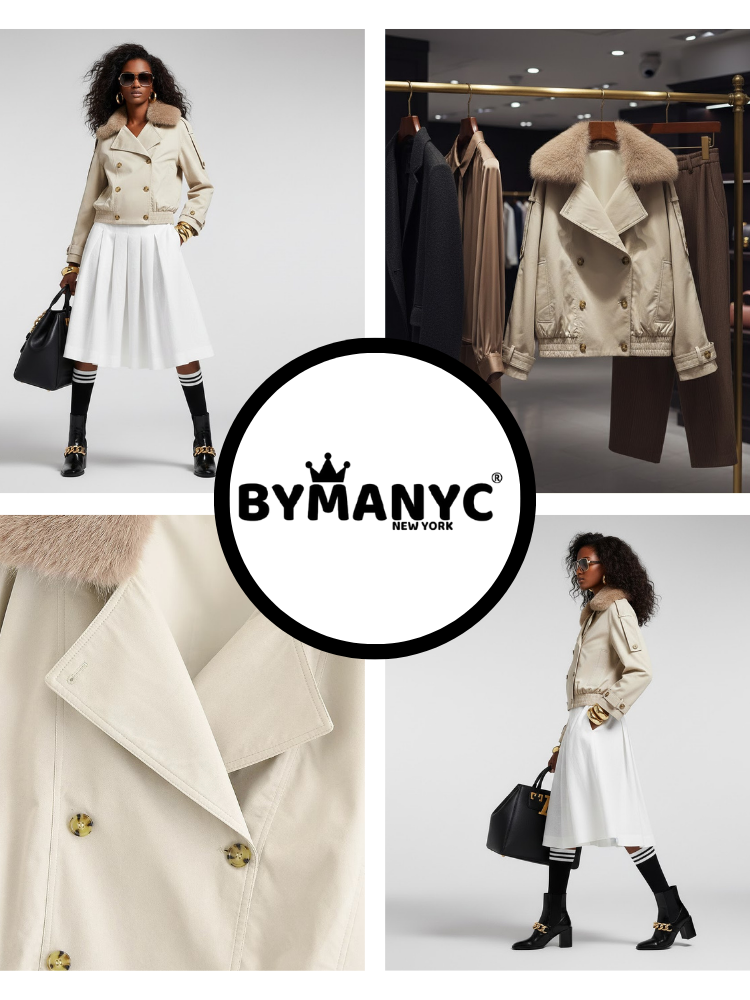 Women's Eco Jacket FORDHAM NY CITY Collection BYMANYC ® New York