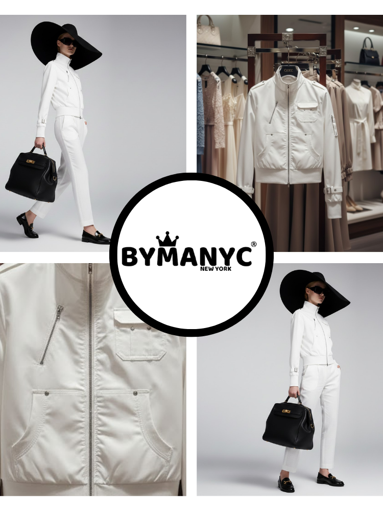 Women's Eco Jacket GREENWICH NY CITY Collection BYMANYC ® New York