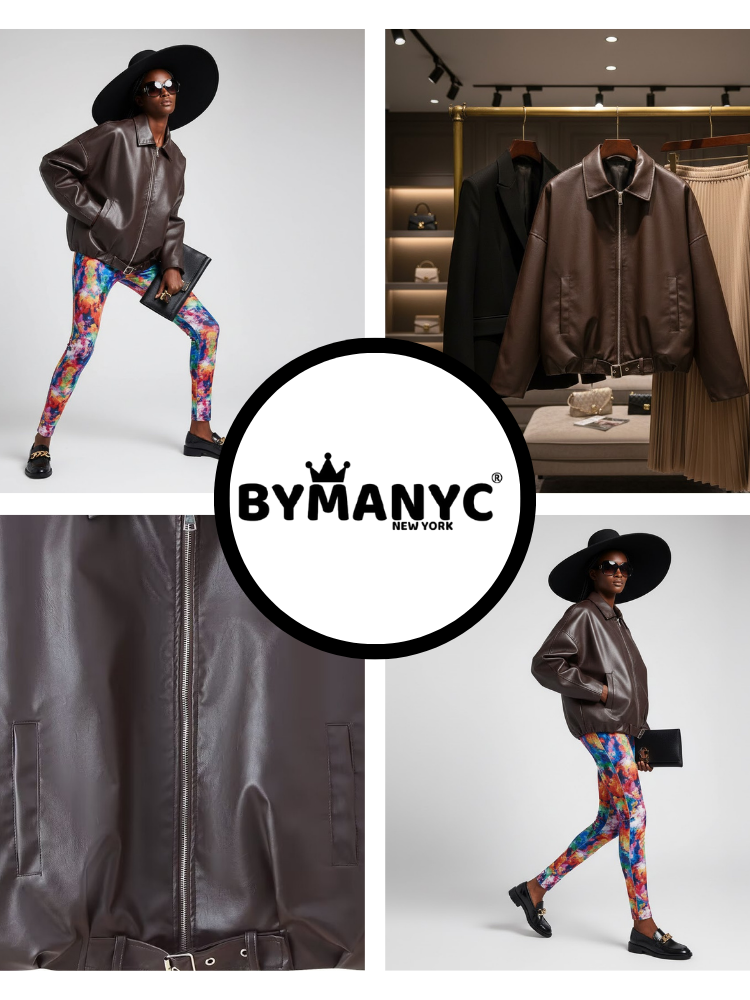 Women's Eco Jacket HARLEM NY CITY Collection BYMANYC ® New York