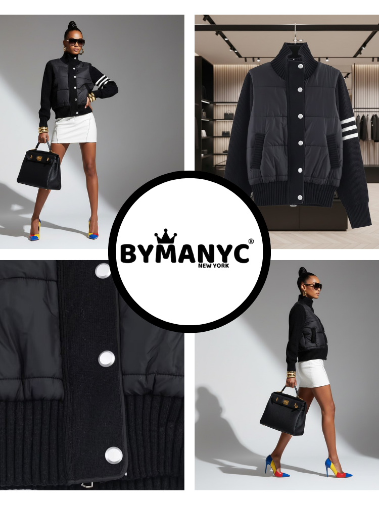 Women's Eco-Jacket • HARLEM New Collection BYMANYC ® New York