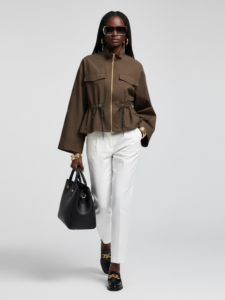 Women's Eco Jacket JACKSON HEIGHTS NY CITY Collection BYMANYC ® New York