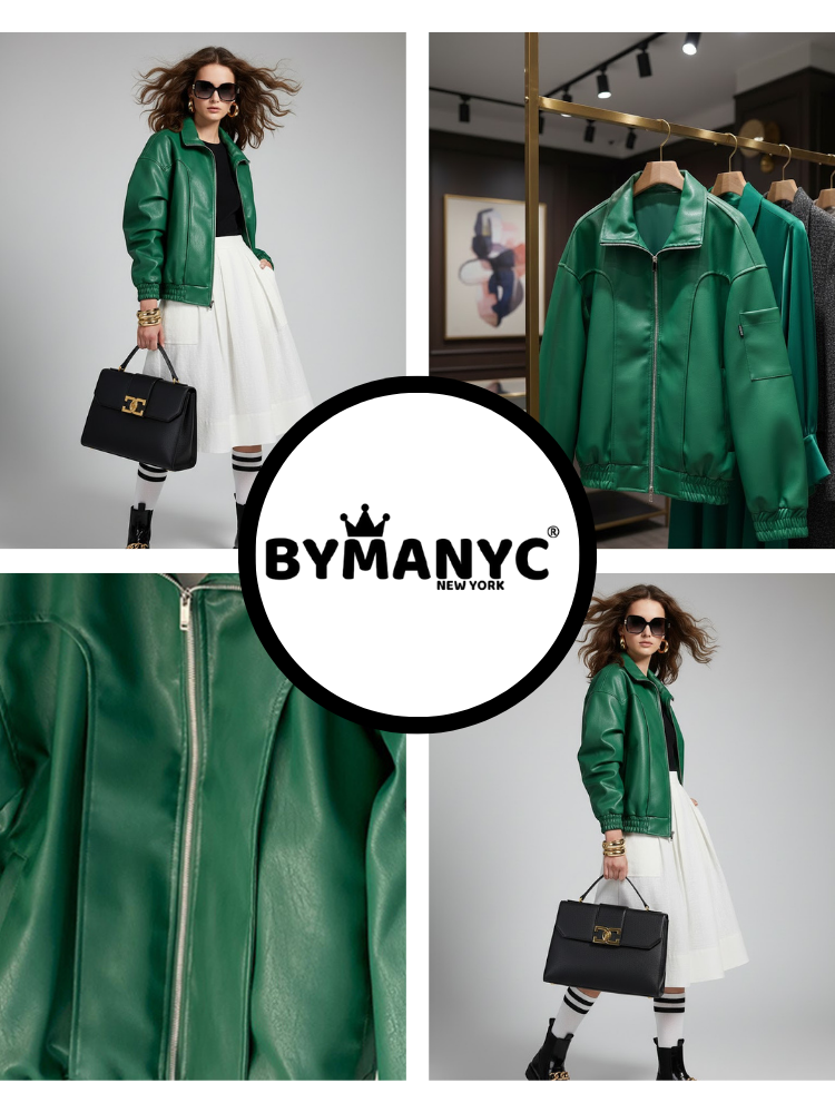 Women's Eco Jacket ROOSEVELT ISL NY CITY Collection BYMANYC ® New York