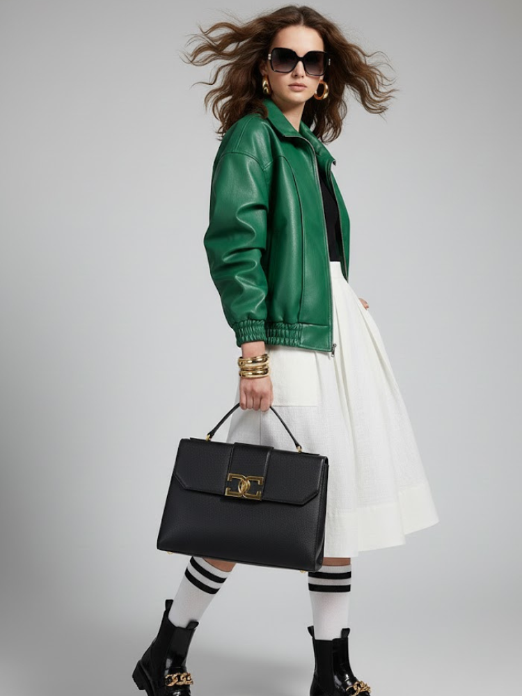 Women's Eco Jacket ROOSEVELT ISL NY CITY Collection BYMANYC ® New York