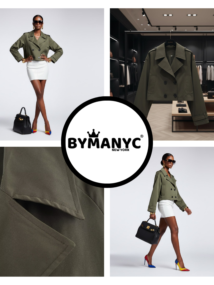 Women's Eco Jacket ST. PATRICK NYFW New Collection BYMANYC ® New York