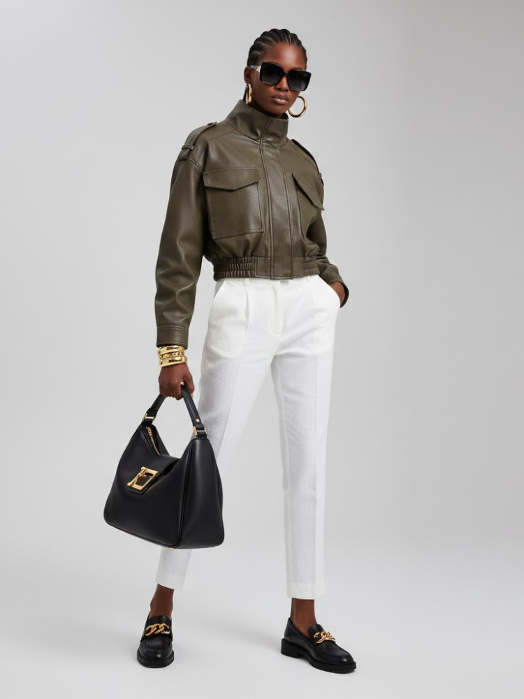 Women's Eco Jacket WEST VILLAGE NY CITY Collection BYMANYC ® New York