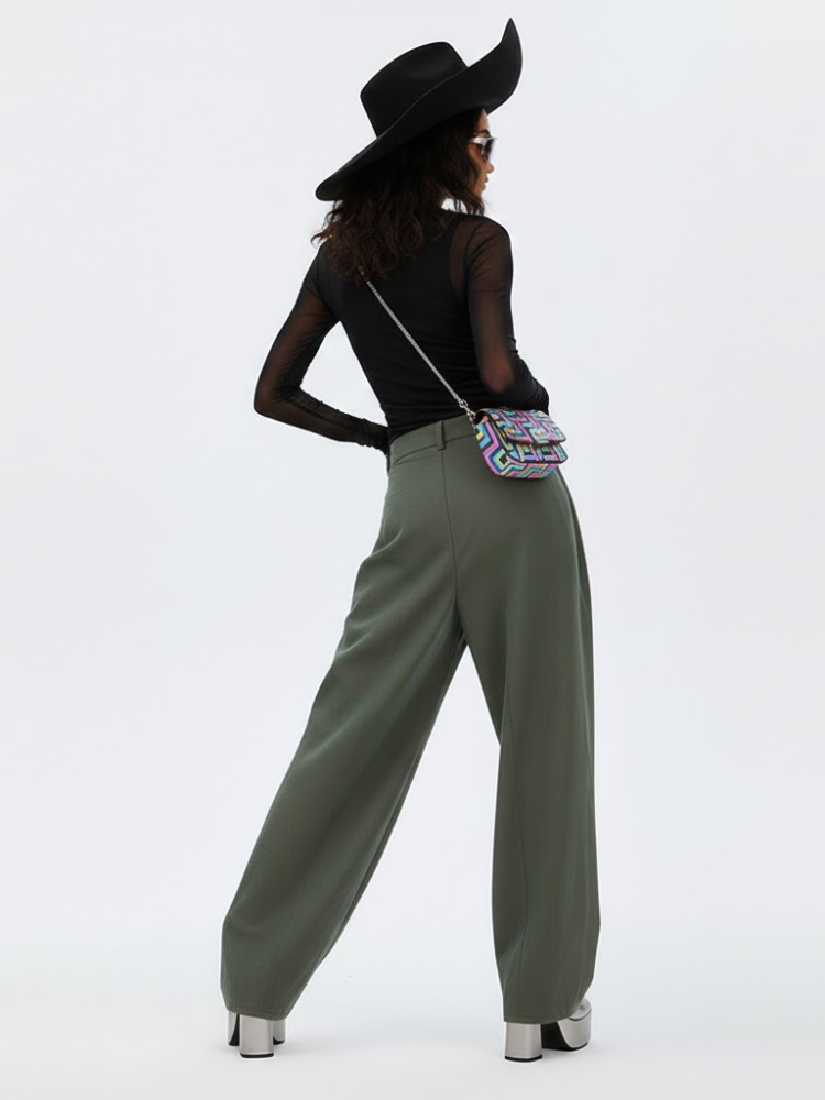 Women's Extra Wide Trousers BUSHWICK NYFW New Colecction BYMANYC ® New York
