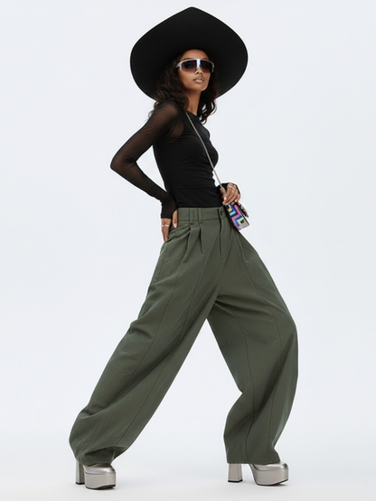 Women's Extra Wide Trousers BUSHWICK NYFW New Colecction BYMANYC ® New York