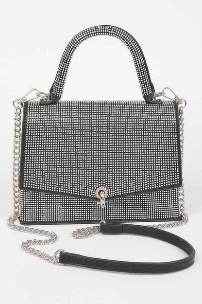 Women's Handbag Hotfix Rhinestone Clutch - MURRAY HILL - BYMANYC ® New York