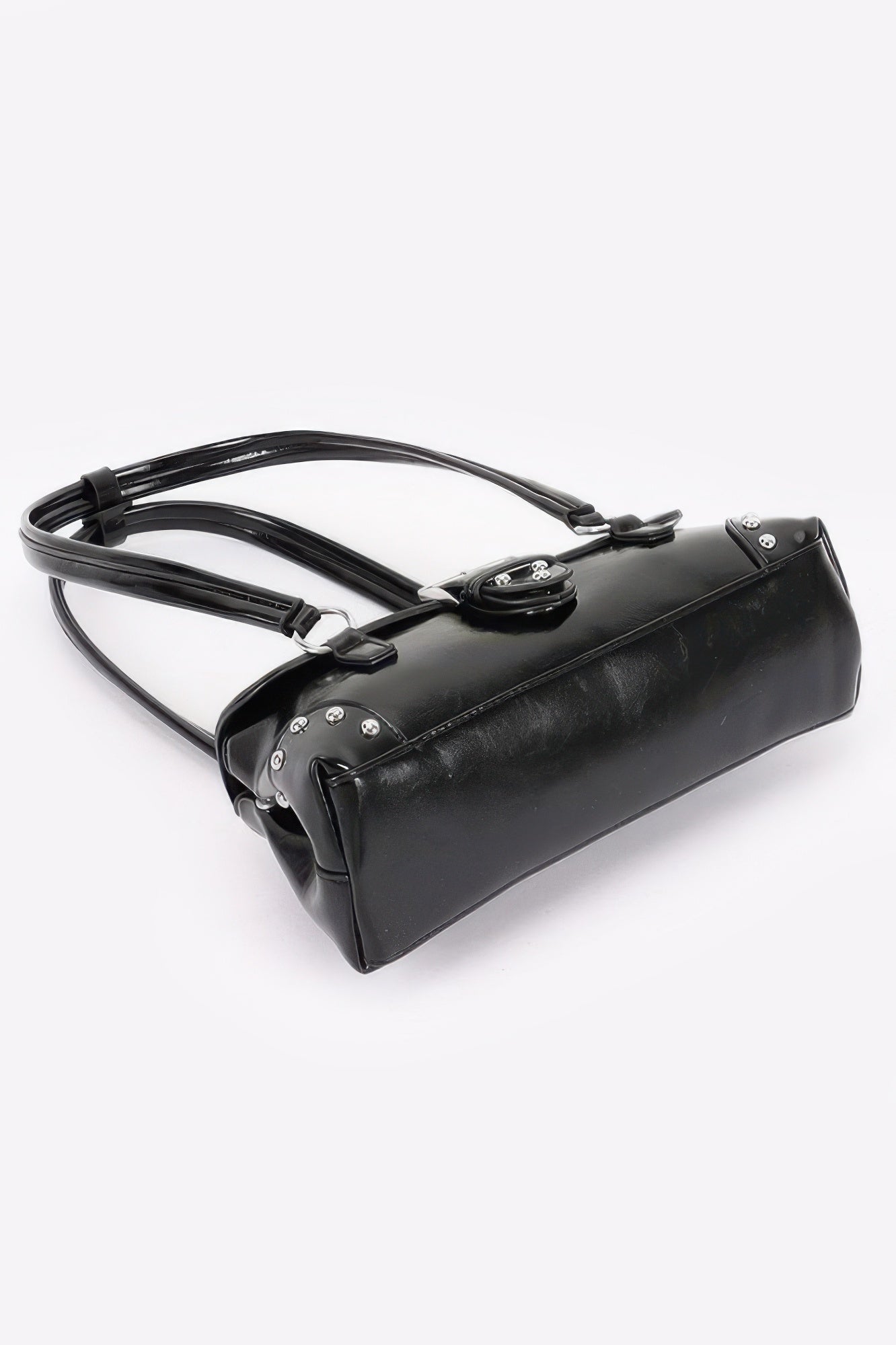 Women's Handbag Metal Studded Shoulder Bag - CHELSEA - BYMANYC ® New York
