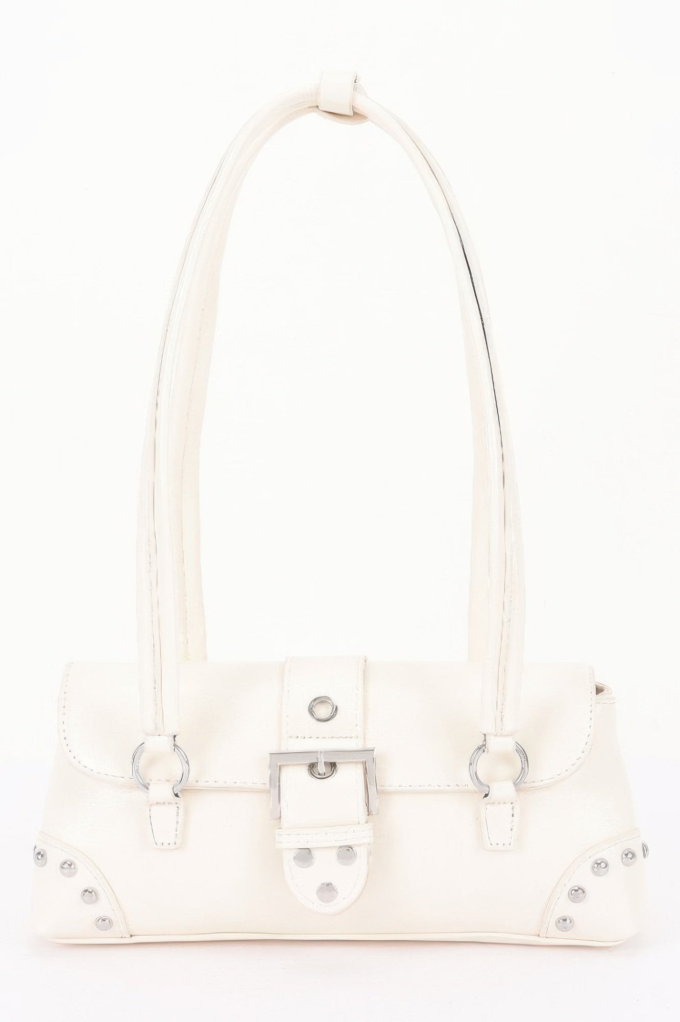 Women's Handbag Metal Studded Shoulder Bag - CHELSEA - BYMANYC ® New York