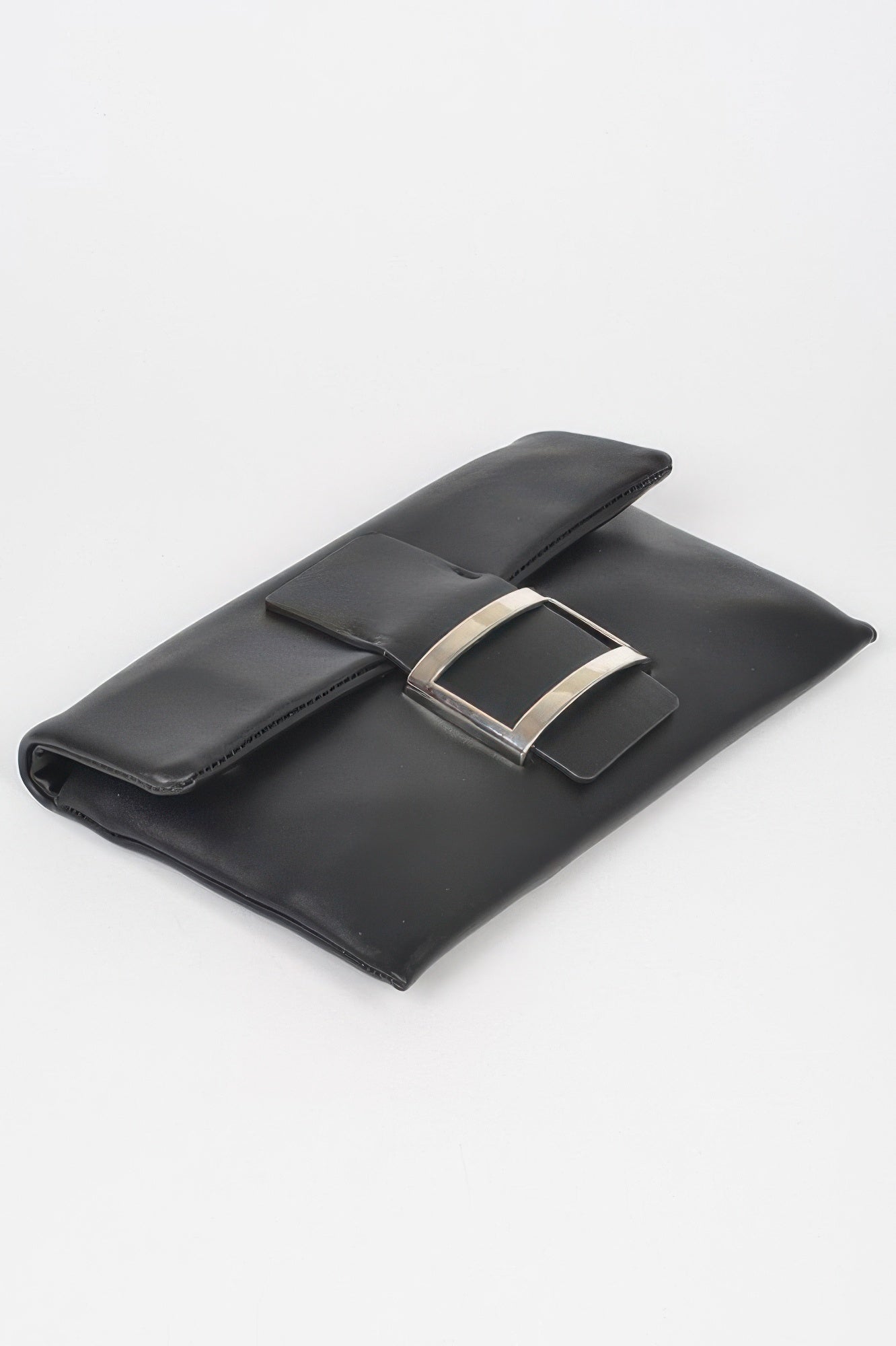 Women's Handbag Metallic Buckle Clutch - MEATPACKING - BYMANYC ® New York