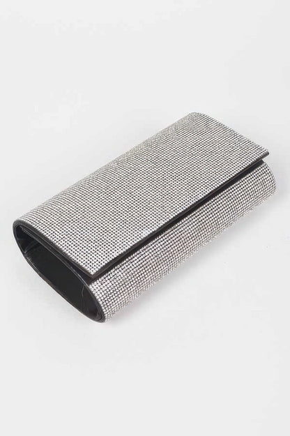Women's Handbag Rhinestone Clutch - THE VILLAGE - BYMANYC ® New York