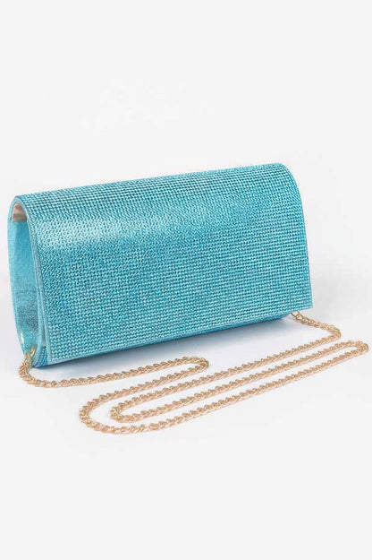 Women's Handbag Rhinestone Clutch - THE VILLAGE - BYMANYC ® New York