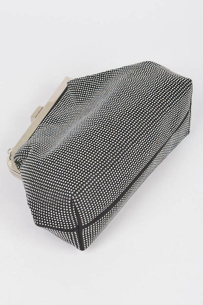 Women's Handbag Rhinestone Frame Clutch - HELL'S KITCHEN - BYMANYC ® New York