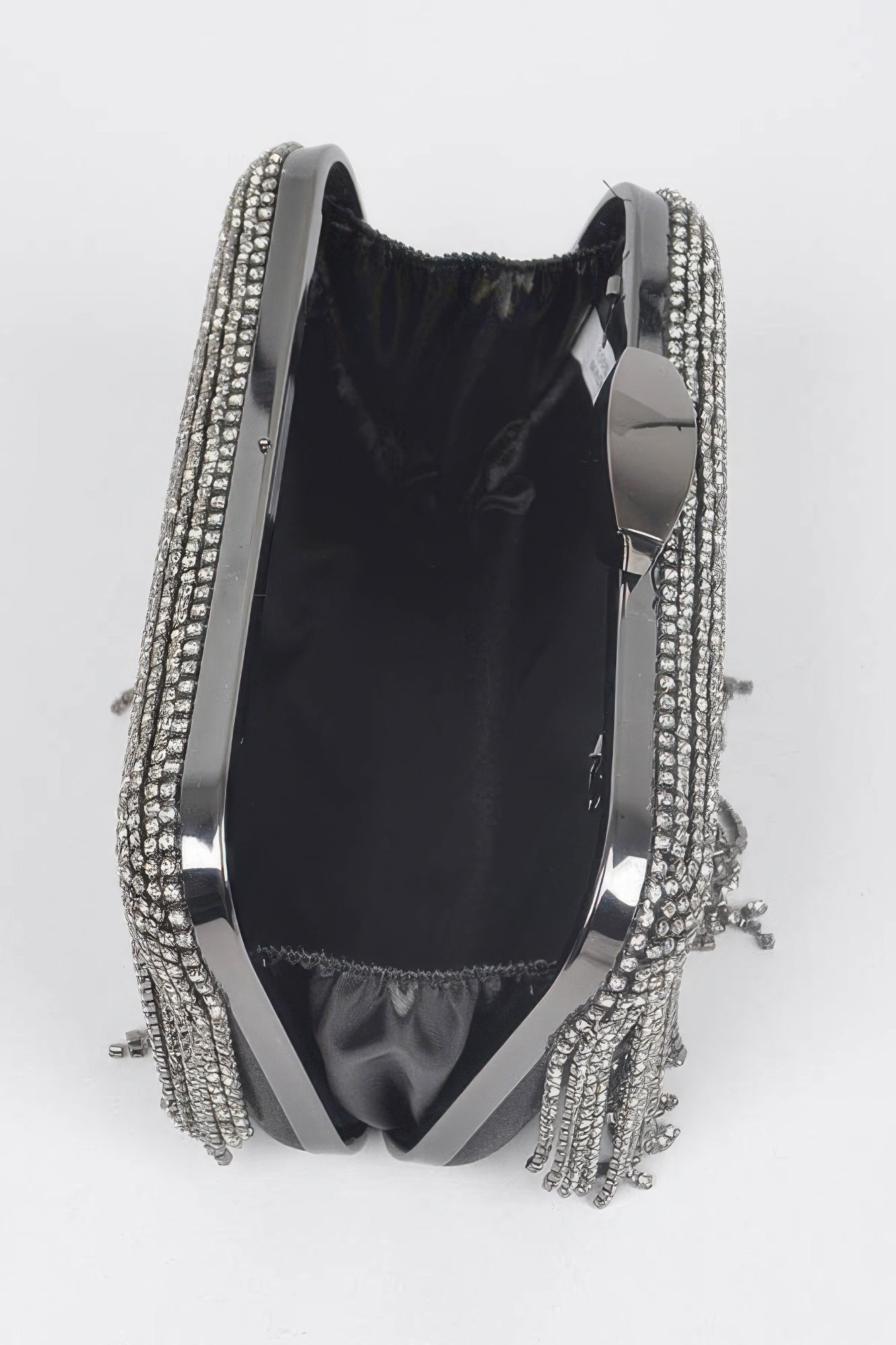 Women's Handbag Rhinestone Fringe Clutch - BROADWAY - BYMANYC ® New York