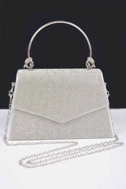 Women's Handbag Rhinestone Metal Handle - SOHO - BYMANYC ® New York