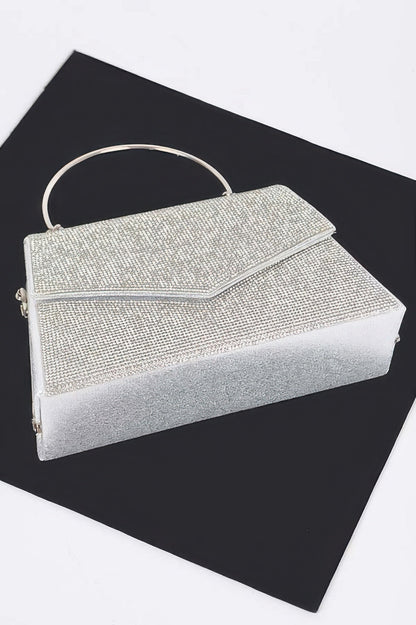 Women's Handbag Rhinestone Metal Handle - SOHO - BYMANYC ® New York
