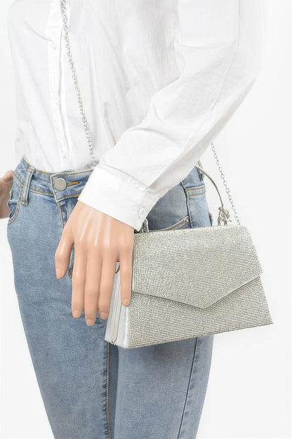 Women's Handbag Rhinestone Metal Handle - SOHO - BYMANYC ® New York