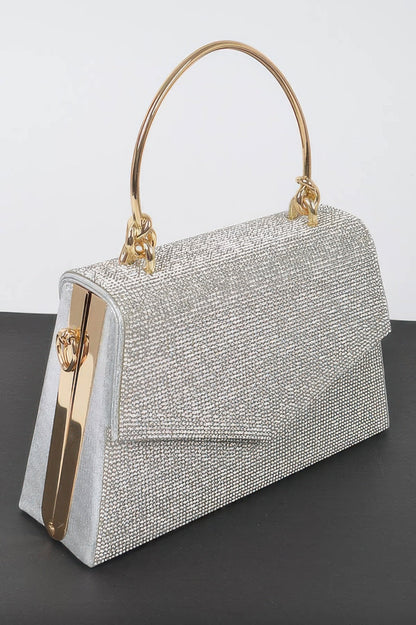 Women's Handbag Rhinestone Metal Handle - SOHO - BYMANYC ® New York