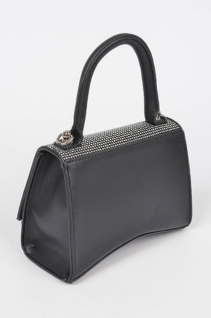 Women's Handbag Rhinestone Top Handle Bag - GRAMERCY - BYMANYC ® New York