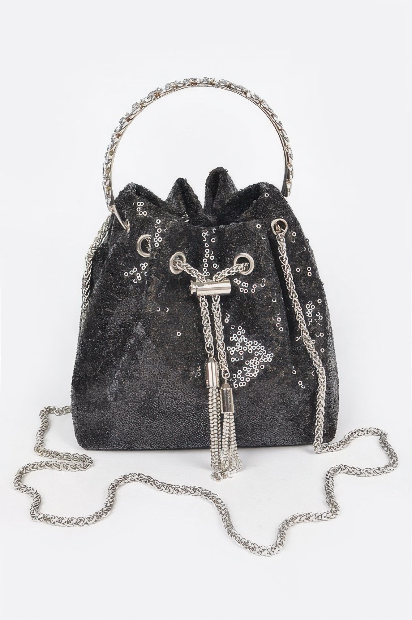 Women's Handbag Sequins Bucket Bag - NOHO - BYMANYC ® New York
