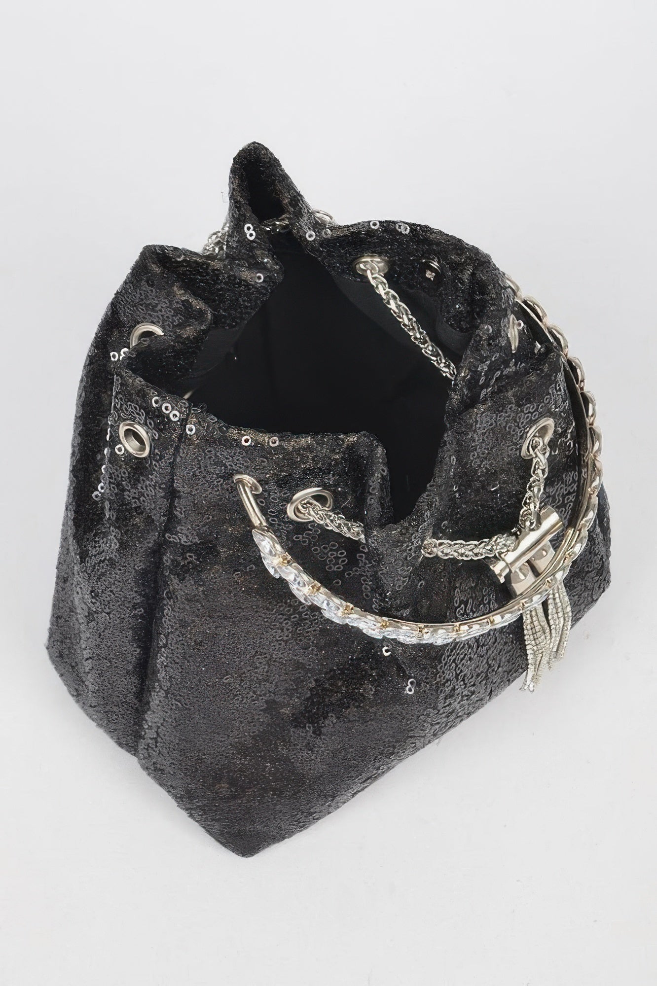 Women's Handbag Sequins Bucket Bag - NOHO - BYMANYC ® New York