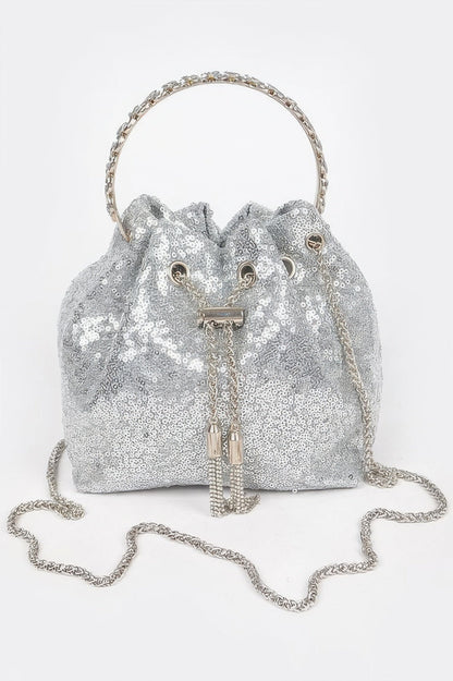Women's Handbag Sequins Bucket Bag - NOHO - BYMANYC ® New York