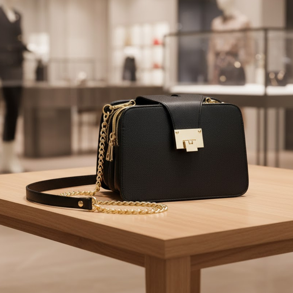 Women's Handbags: SoHo Chain Flap | Manhattan Chic Collection BYMANYC ® New York