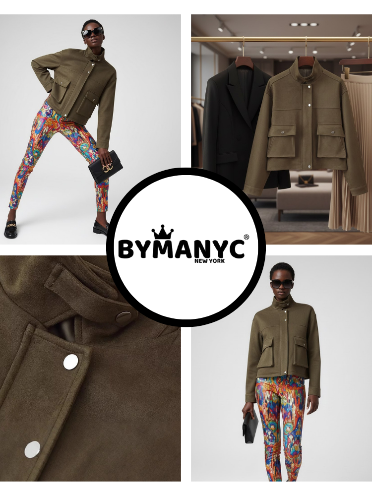 Women's Jacket CHELSEA MARKET NYFW New Colecction BYMANYC ® New York