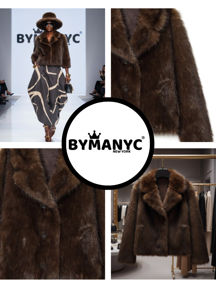 Women's Jacket VEGAN NOHO NYFW Colecction BYMANYC ® New York