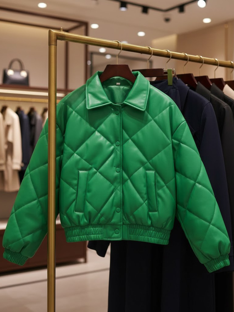 Women's Jacket VEGAN SUTTON PLACE Prêt-À-Porter Colecction BYMANYC ® New York