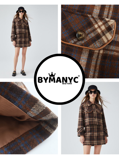 Women's Jacket and Skirt Set NOHO NYFW New Colecction BYMANYC ® New York