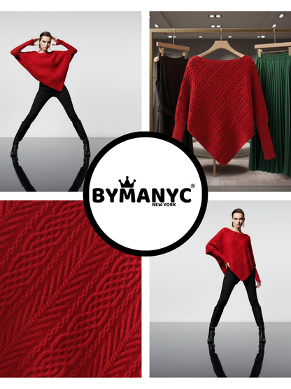 Women's Knit Sweater THEATRE DISTRICT NYFW New Colecction BYMANYC ® New York