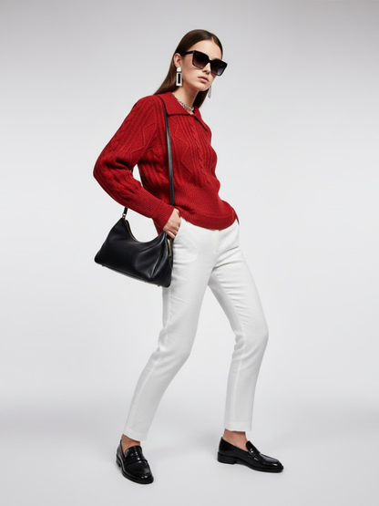 Women's Knit Sweater UPTOWN NYFW New Colecction BYMANYC ® New York