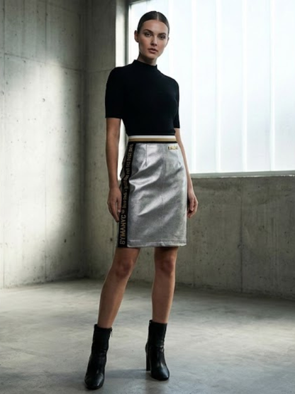 Women's Limited Edition UPPER EAST SIDE Midi Skirt | GARMENT DISTRICT Collection | BYMANYC ® New York