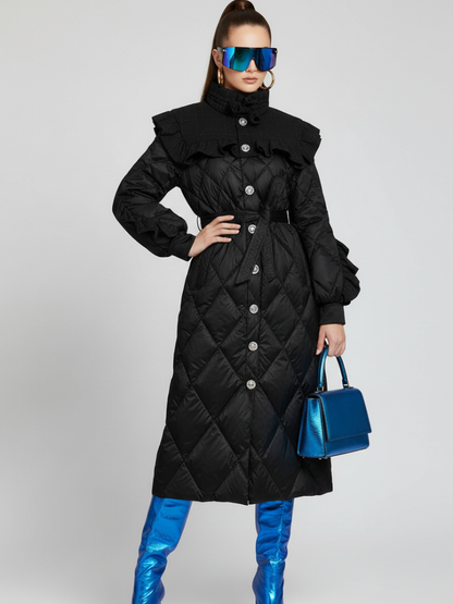 Women's Long Coat WALL STREET COUTURE BYMANYC ® New York